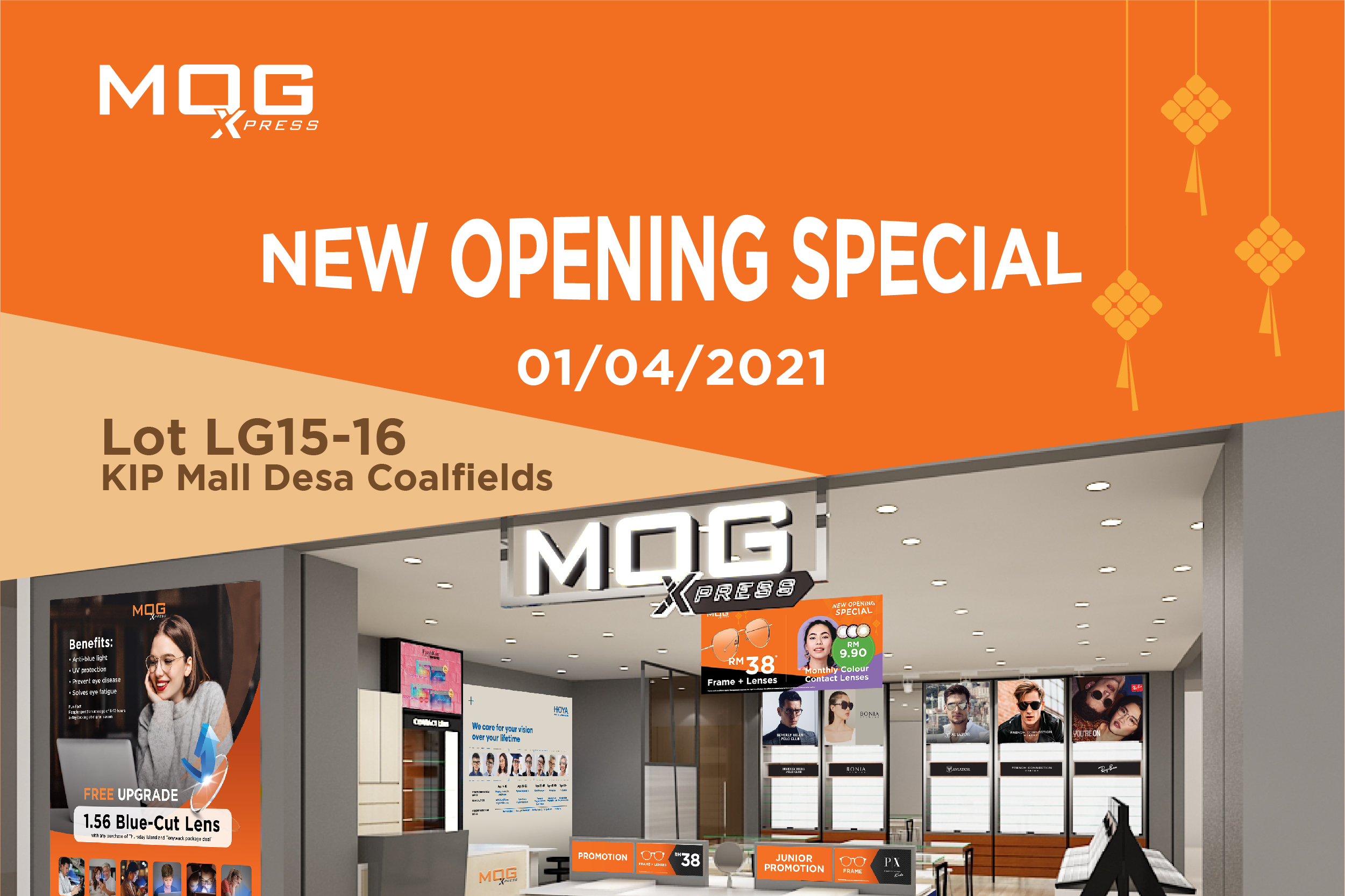 New Store Opening – MOG Express at KIP Mall Desa Coalfields