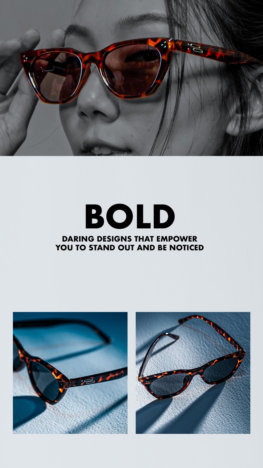 Bold - Daring designs that empower you to stand out and be noticed